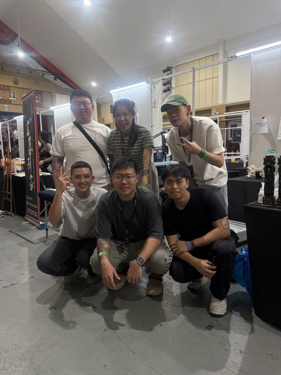 Kuching Tattoo Expo 2025 — team photo
