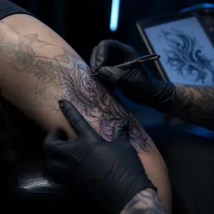 Cover up tattoo after laser removal Johor Bahru