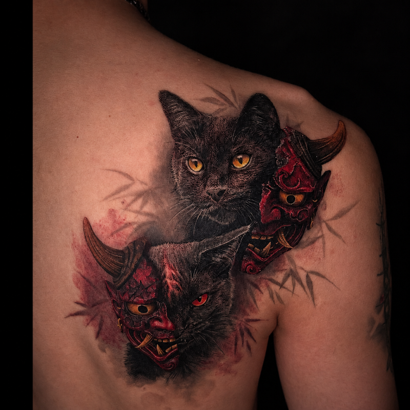 Portrait realism tattoo — Black & Grey by Tattoo Things Studio JB